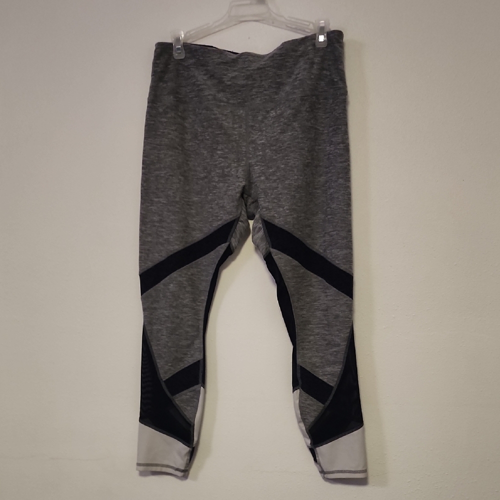RBX Gray and Black Leggings